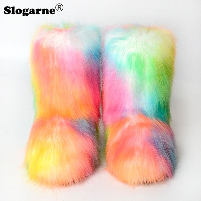 Foxee Fur Boots