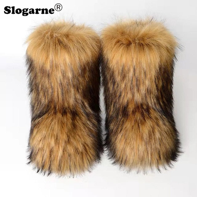 Foxee Fur Boots