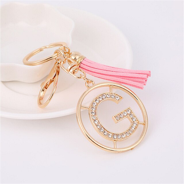 Alphabet Letter Keychain