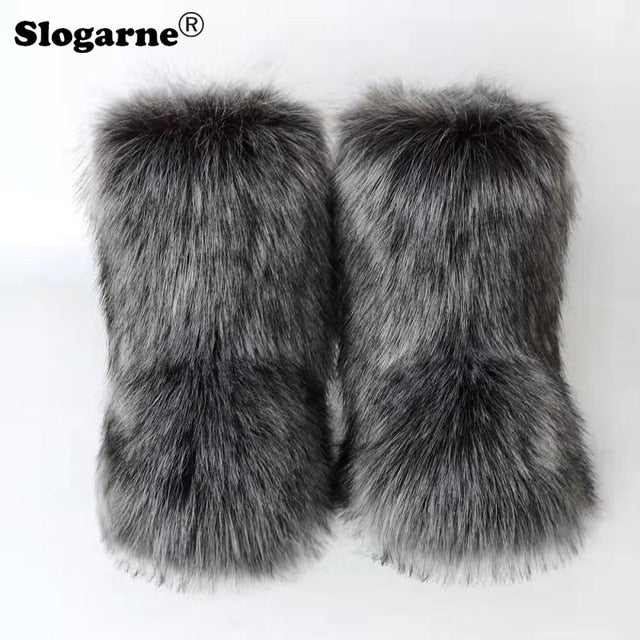 Foxee Fur Boots