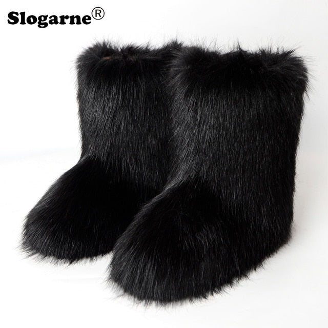 Foxee Fur Boots