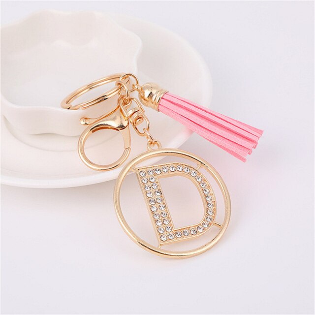 Alphabet Letter Keychain