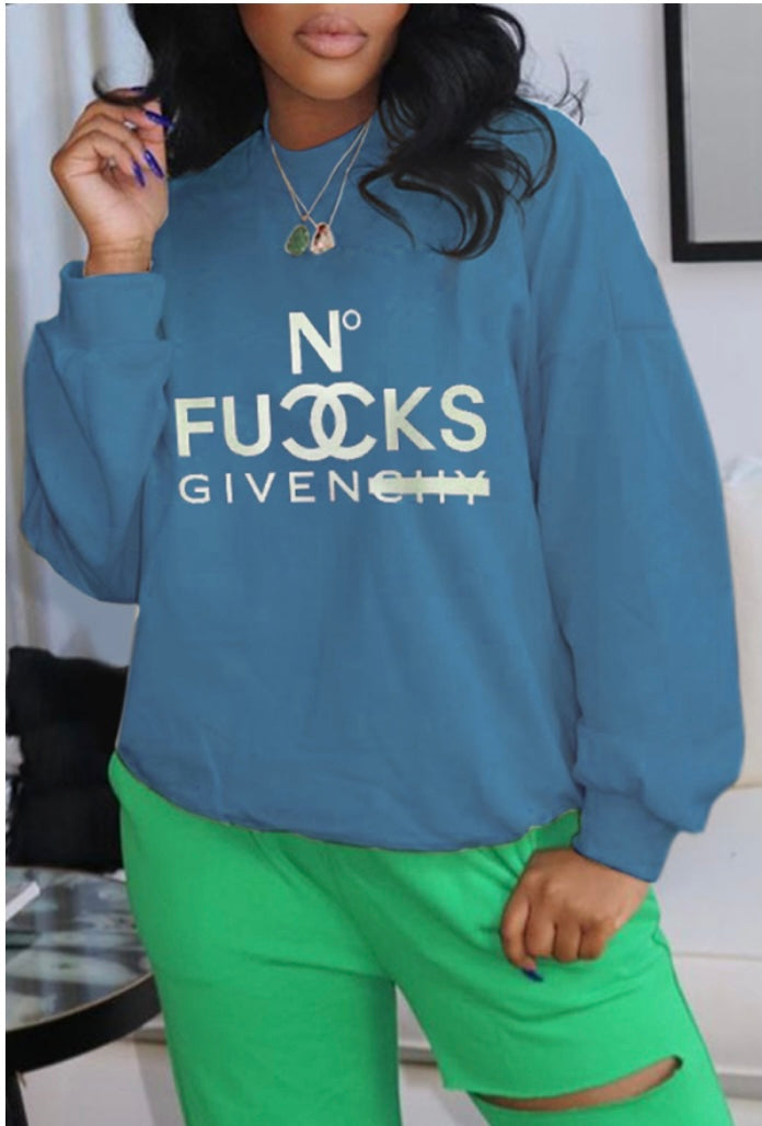 No Fks Given Sweatshirt