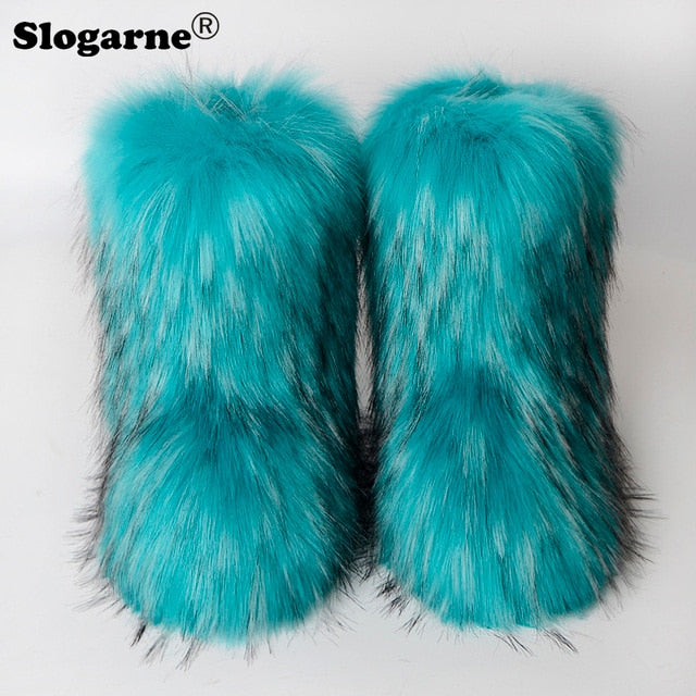 Foxee Fur Boots