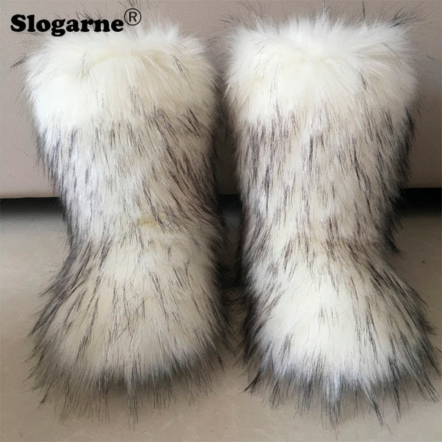 Foxee Fur Boots