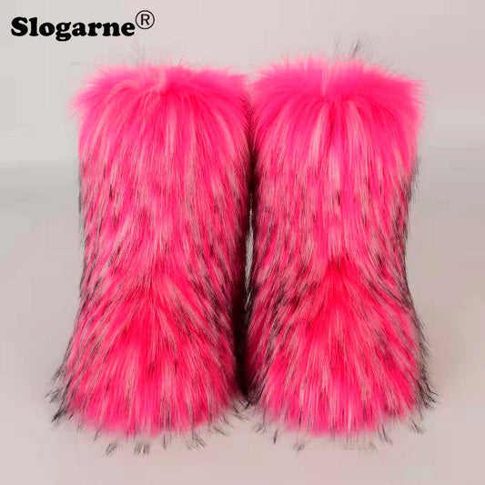 Foxee Fur Boots
