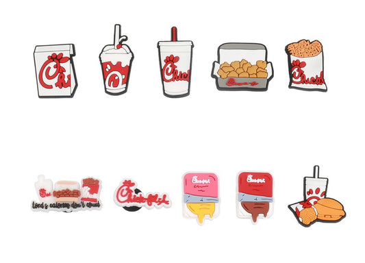 Chick-Fil-A Series Croc Charms