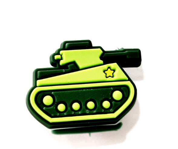 Green Marvel Croc Charm