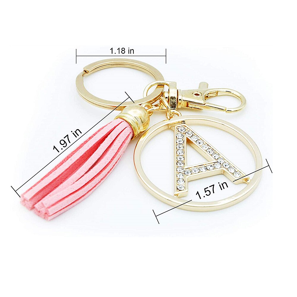 Alphabet Letter Keychain