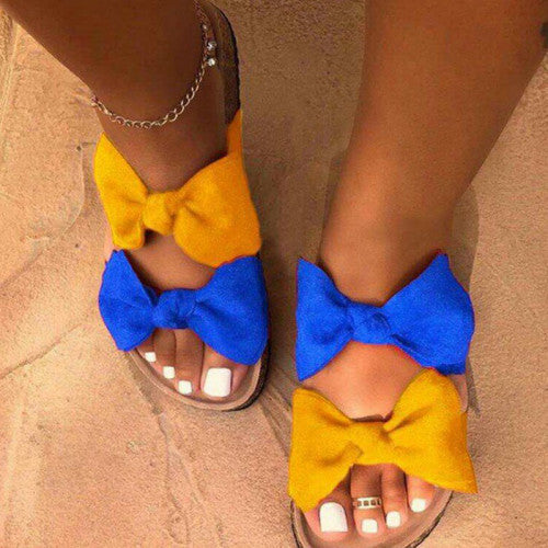 Double Bow Sandals