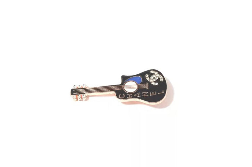 Chanel Guitar Croc Charm