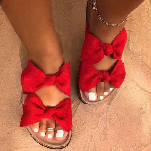 Double Bow Sandals