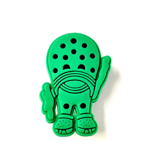 Green Marvel Croc Charm